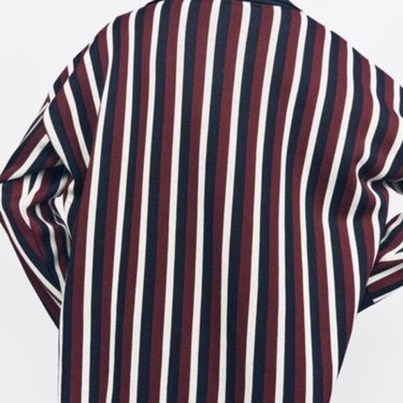 ZARA STRIPED KNIT POLO SWEATER SIZE S  5802/016/330 - Picture 3 of 6
